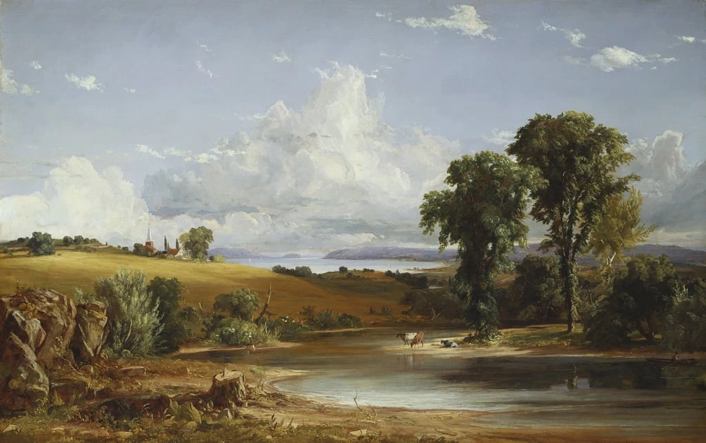 Pomeriggio d'estate sull'Hudson, 1852